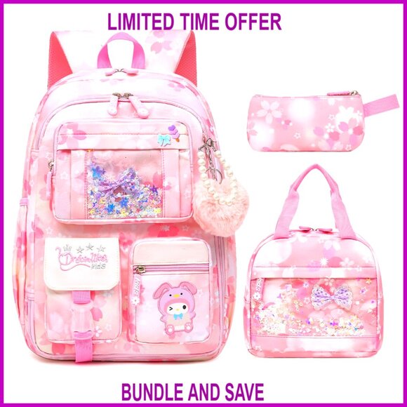Polyester Daypack Backpack with Padded Straps Water Resistant 17 Inch